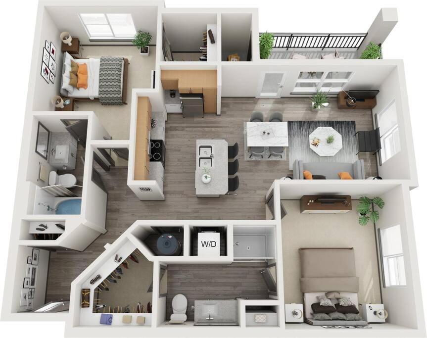 Downtown Augusta Beauty 2 Bed Apt Eksteriør billede